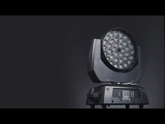 DMX512/Master-Slave/Sound/Auto Control Led Zoom Wash Moving Head 36X10W/15W RGBW 4 в 1