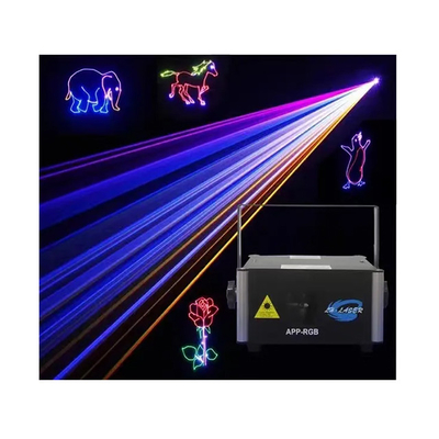 ATG 6W RGB Сцена лазерного освещения для DMX512 Дистанционное управление светодиодные огни Proje DJ KTV Дискотека