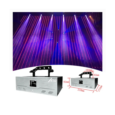 ATG 2W Full Color Animated DIY Disco Laser Light for DJ Night Club Party Lighting Solution (Полноцветный анимационный DIY дискотечный лазерный свет для DJ ночного клуба)