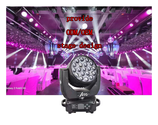 Диско-партийные барные осветительные решения LitePro DLX Layout 19X15W RGBW Движущиеся фары